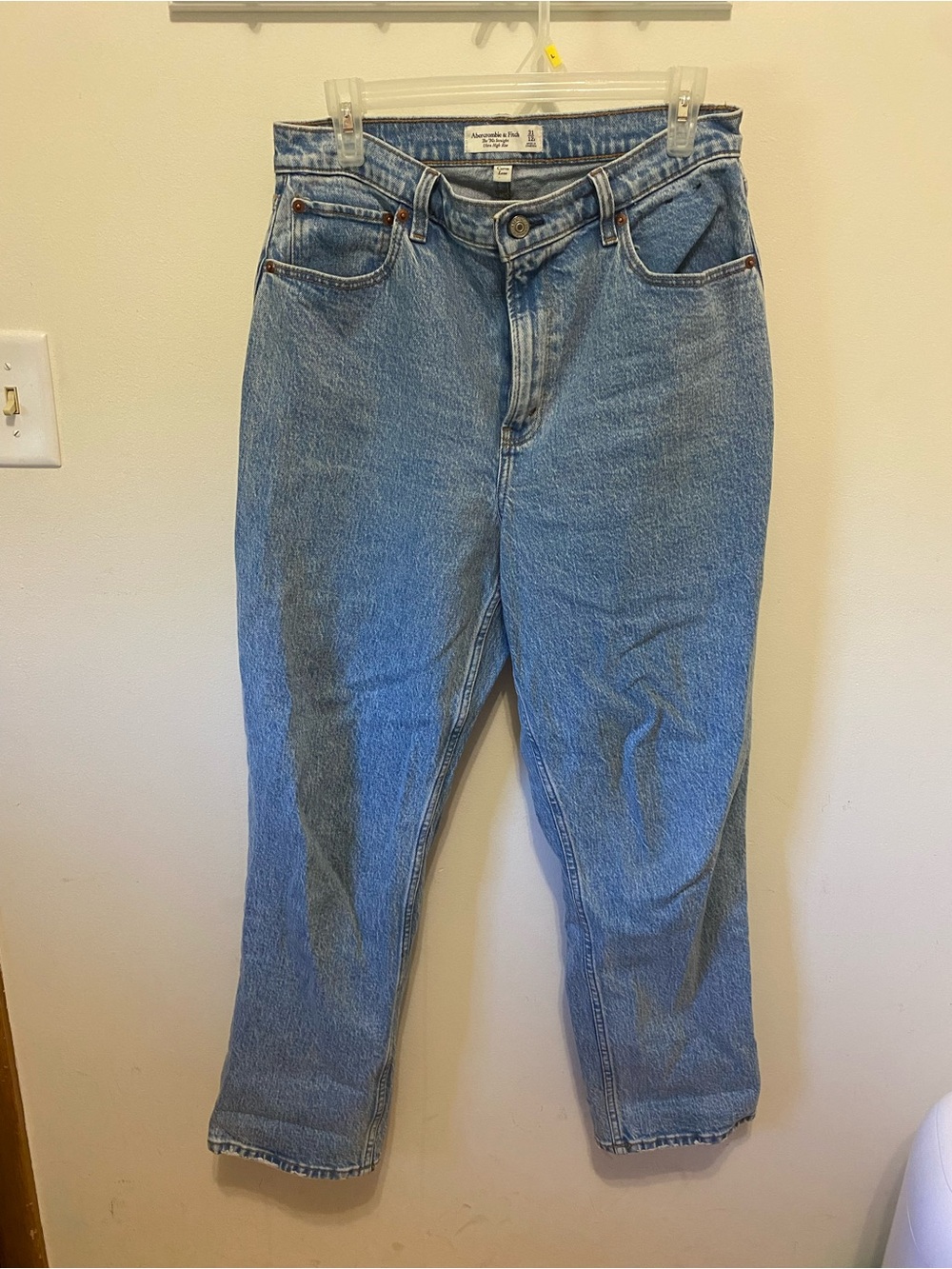 Abercrombie & Fitch 90’s Straight Ultra High Rise jeans Curve Love 12s women’s